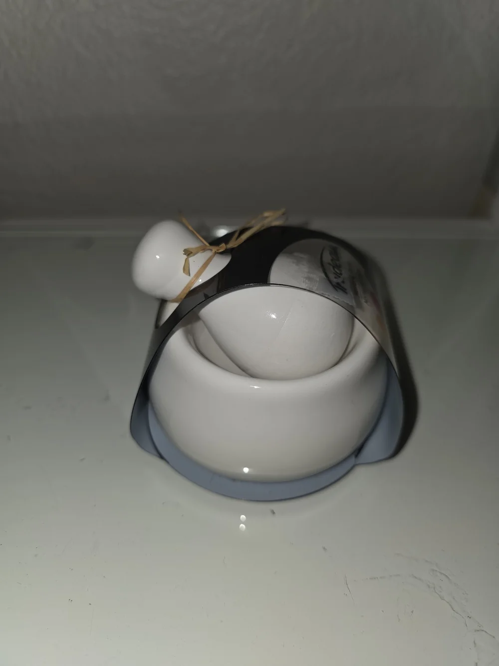 Trudeau White Porcelain Mortar & Pestle